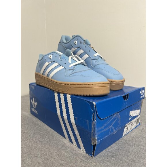 Adidas Rivalry Low Shoes Mens Size 13 Blue White Gum Sole Originals JH7149 New - Picture 2 of 16